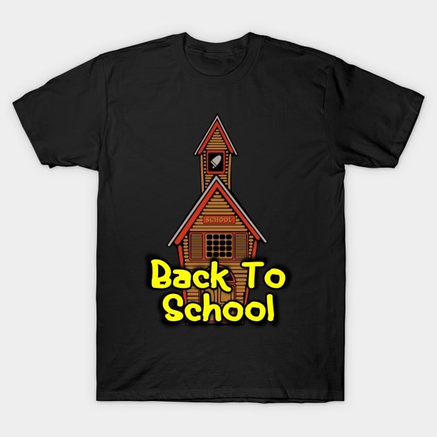 Back To School T-Shirt by hsmaile